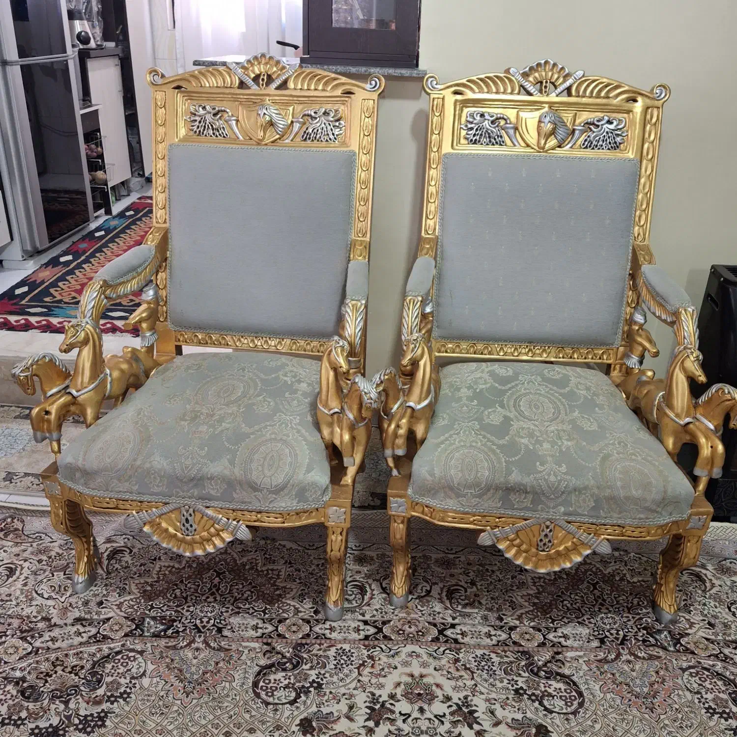 مبل سلطنتی|مبلمان خانگی و میز عسلی|تهران, کیانشهر|دیوار