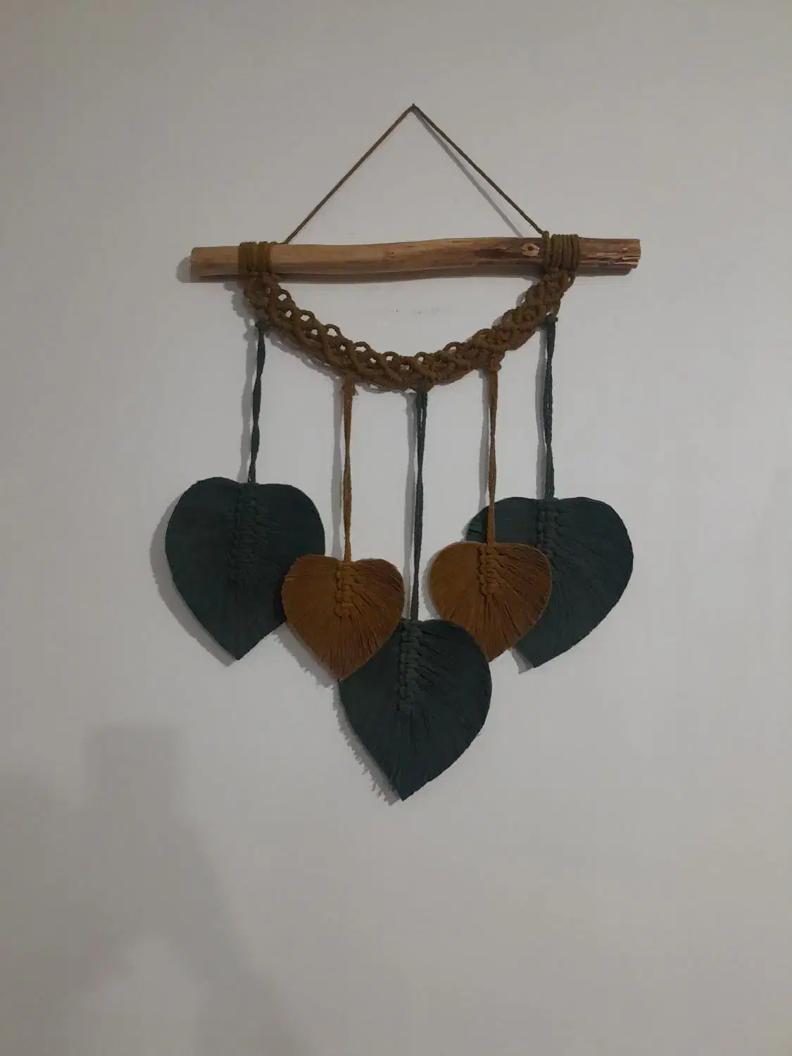 دیوار کوب مکرومه|صنایع دستی و سایر لوازم تزئینی|دلند, |دیوار