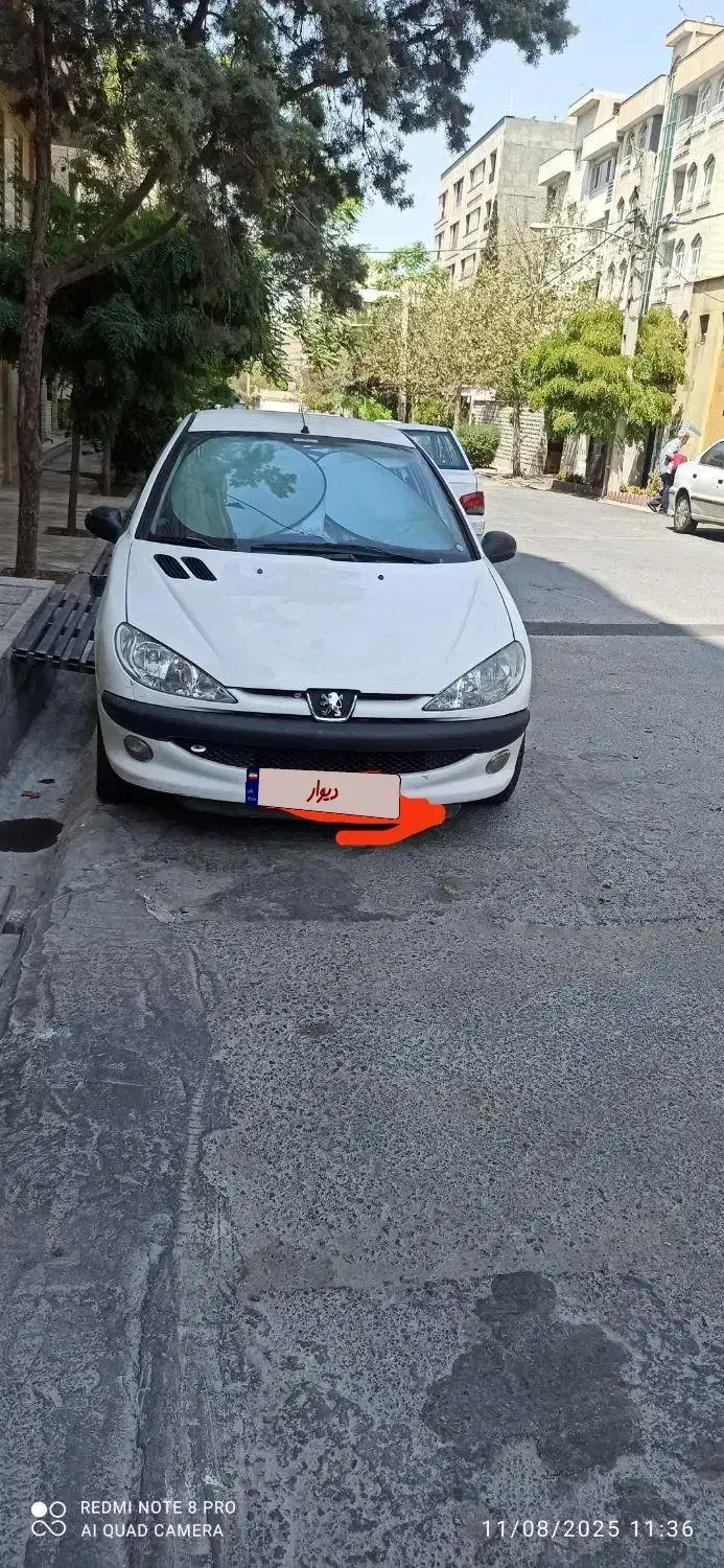 پژو 206اس دی v8مدل1394|خودرو سواری و وانت|تهران, قنات‌کوثر|دیوار