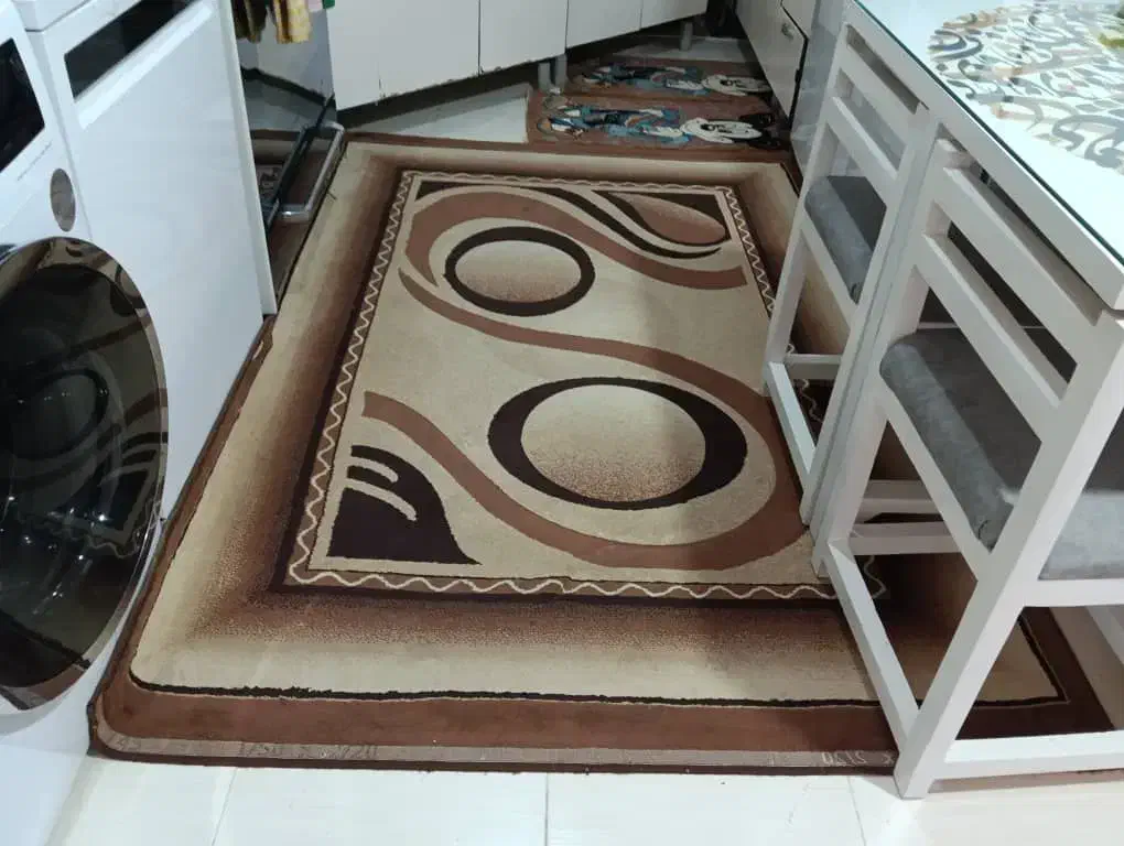 گلیم فرش|گلیم، جاجیم، گبه|کاشان, شهرک خاتم الانبیا (مسکن ملی کاشان)|دیوار