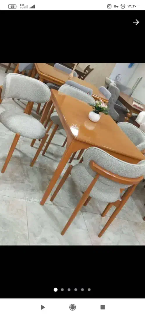 فرصت طلایی خرید میز ناهار خوری تنوع کار بالاست|میز و صندلی غذاخوری|آمل, |دیوار