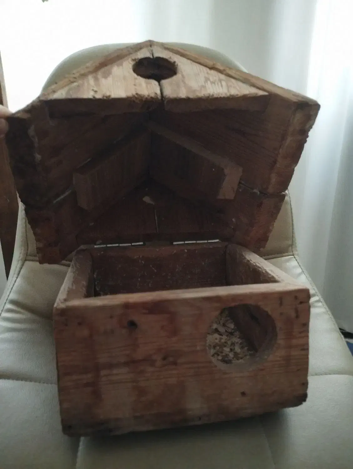 لانه پرندگان جنس چوب روس|لوازم جانبی حیوانات|ارومیه, |دیوار