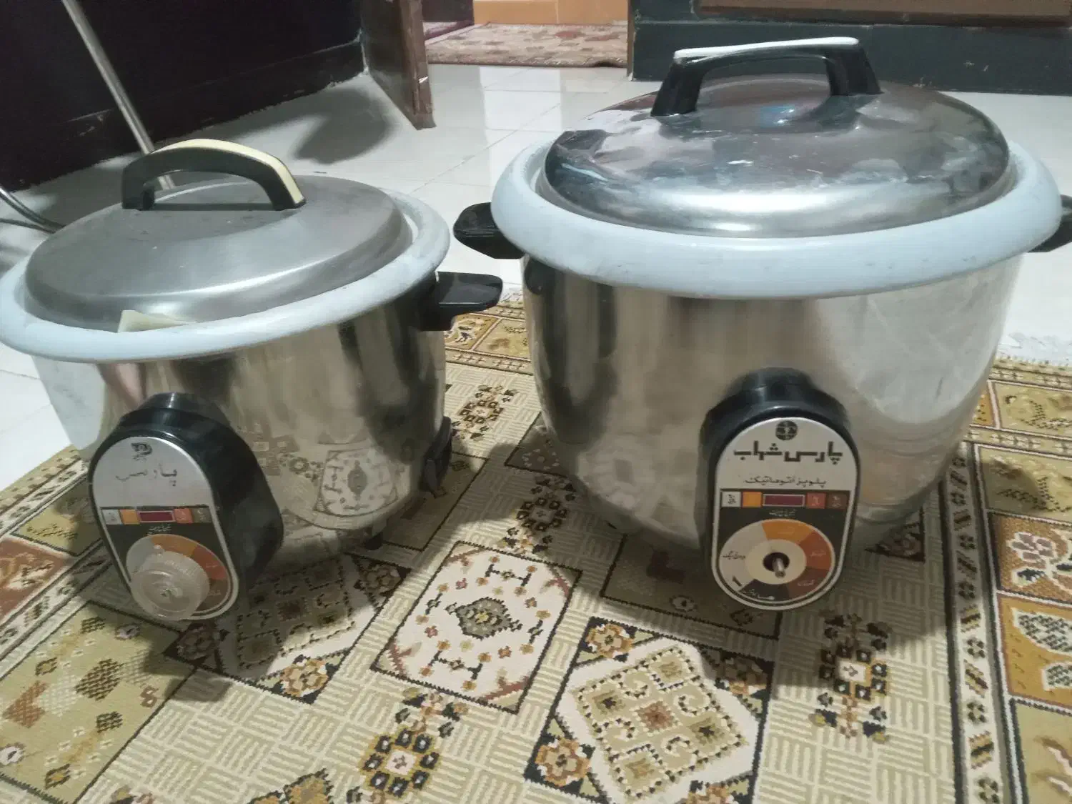 دوعدد پلوپز 12و8نفره|اجاق گاز و لوازم برقی پخت‌وپز|گرگان, |دیوار