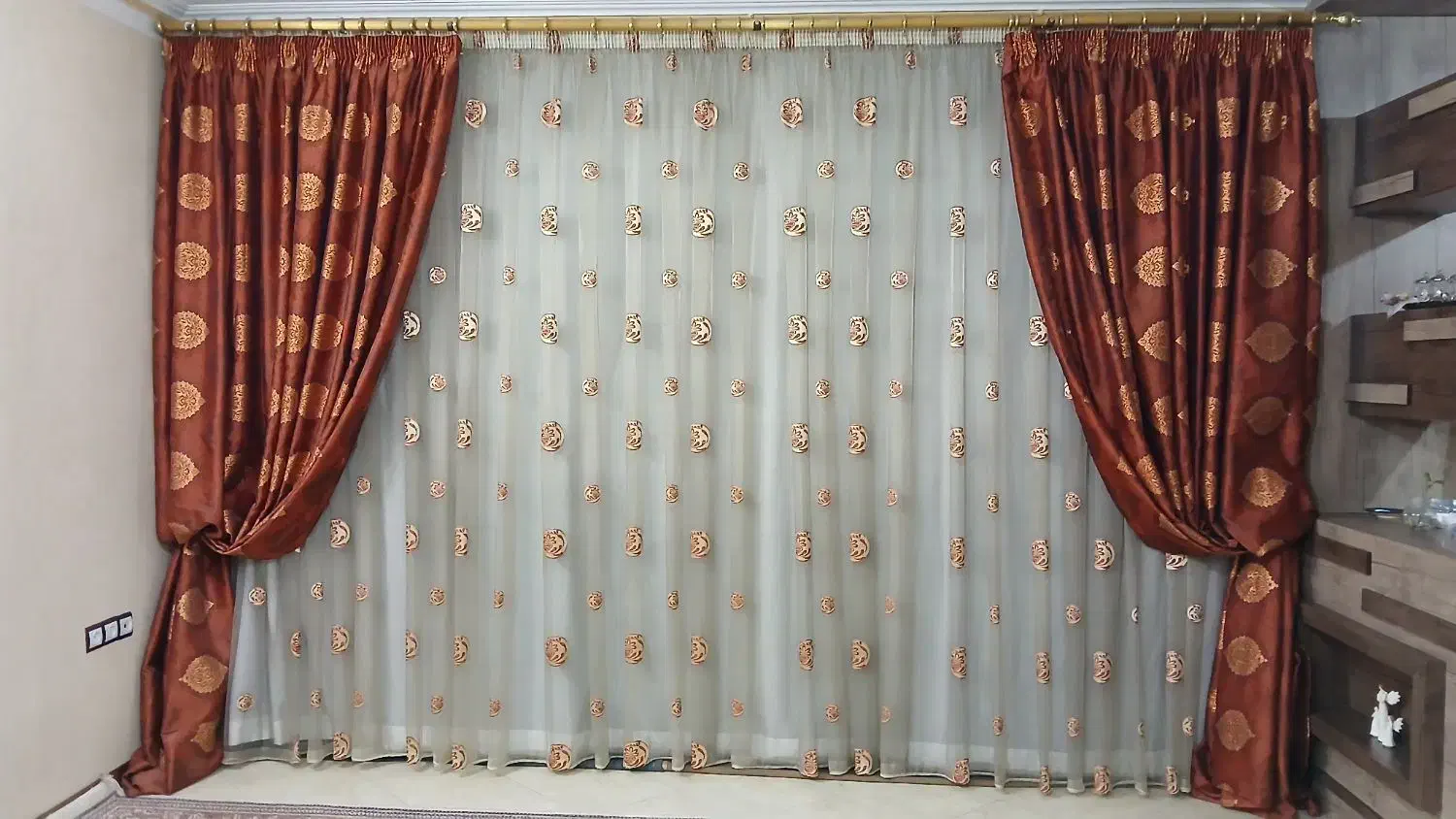 پرده|پرده، رانر، رومیزی|مشهد, یاس|دیوار