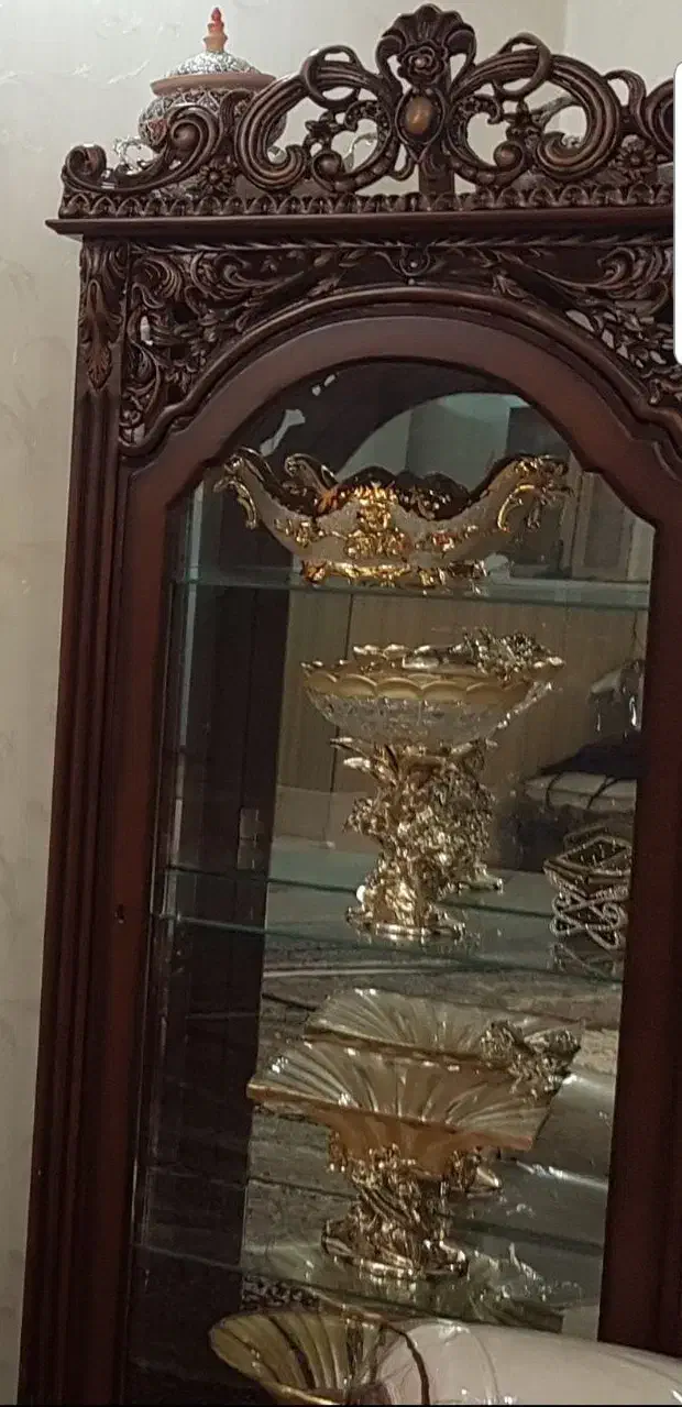 ویترین چوبی|بوفه، ویترین، کنسول|تهران, والفجر (افسریه)|دیوار