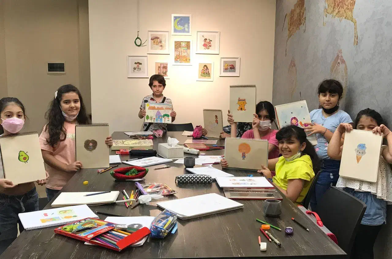 کلاس آموزش نقاشی کودکان (مبتدی تا حرفه‌ای)|خدمات آموزشی|مشهد, شهید فرامرز عباسی|دیوار