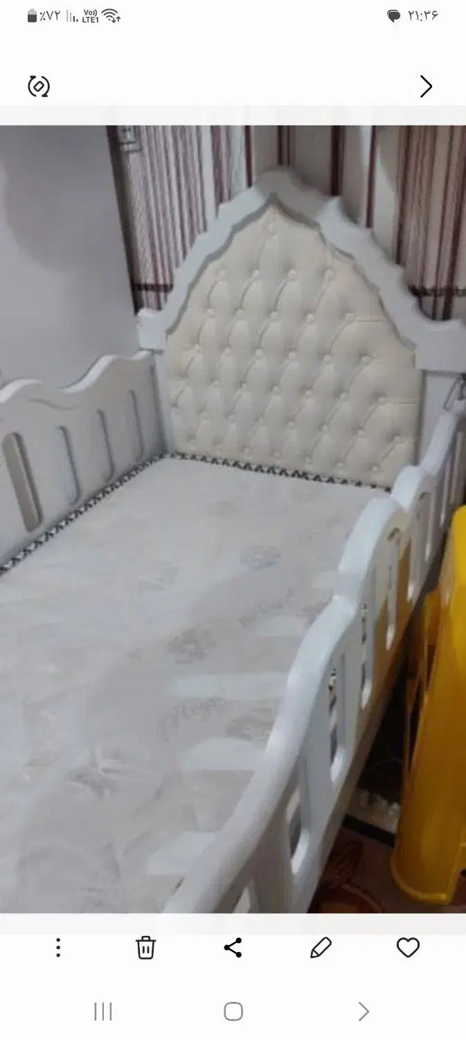 تخت نوزاد و نوجوان|تخت و سرویس خواب|رباطکریم, کیکاور|دیوار