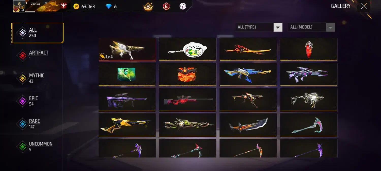 اکانت فری فایر شاخ|کنسول، بازی ویدئویی و آنلاین|مرند, |دیوار