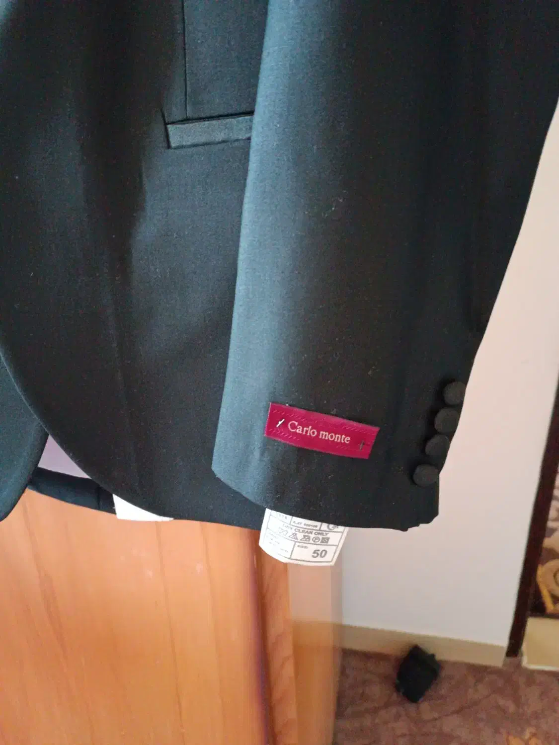 یک دست کت و شلوار مردانه مشکی سایز 50|لباس|عجب شیر, |دیوار