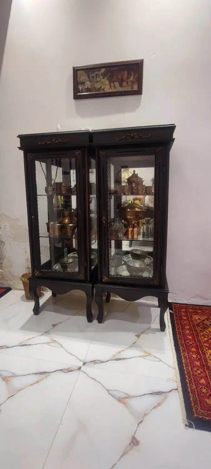 بوفه|بوفه، ویترین، کنسول|چمستان, |دیوار