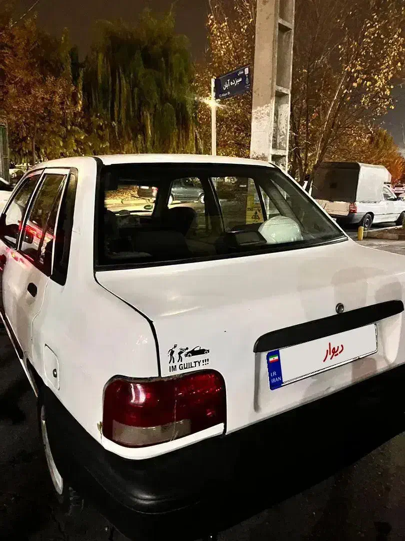 پراید ۸۲ سفید|خودرو سواری و وانت|محمدشهر, جعفرآباد|دیوار