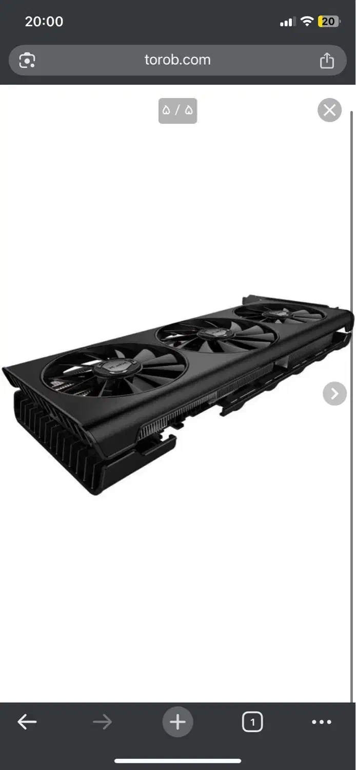 XFX AMD Radeon RX 5700 XT 8GB GDDR6 THICC III|قطعات و لوازم جانبی رایانه|شهرکرد, |دیوار