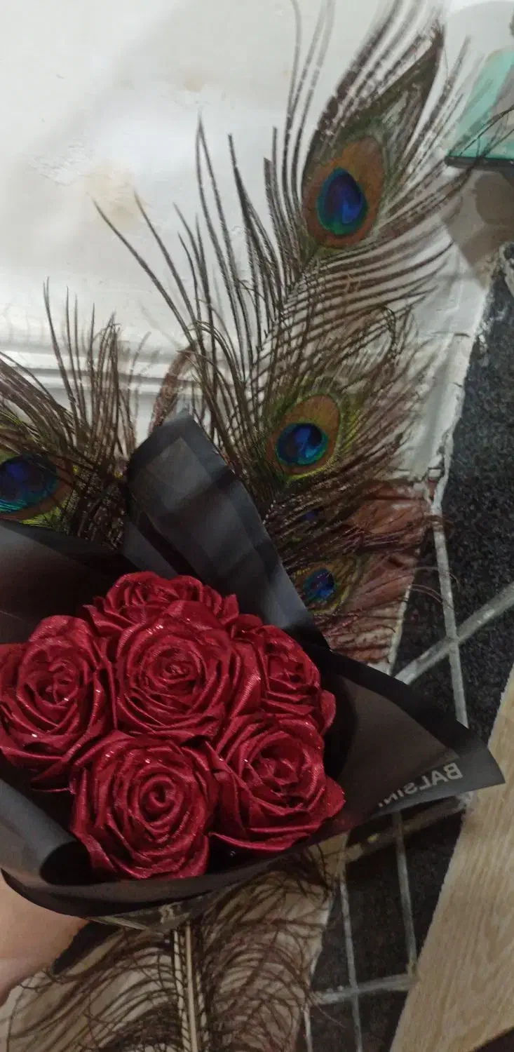 گل روبانی|گل مصنوعی|بندر دیر, |دیوار