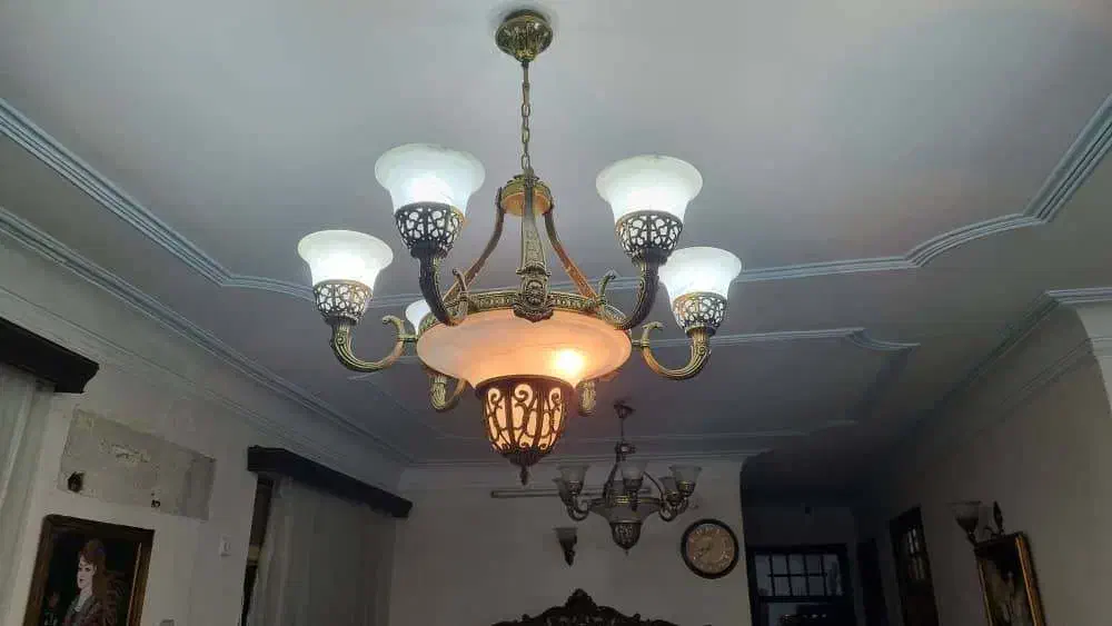لوستر و دیوار کوب|لوستر و چراغ آویز|رشت, لاکانی|دیوار
