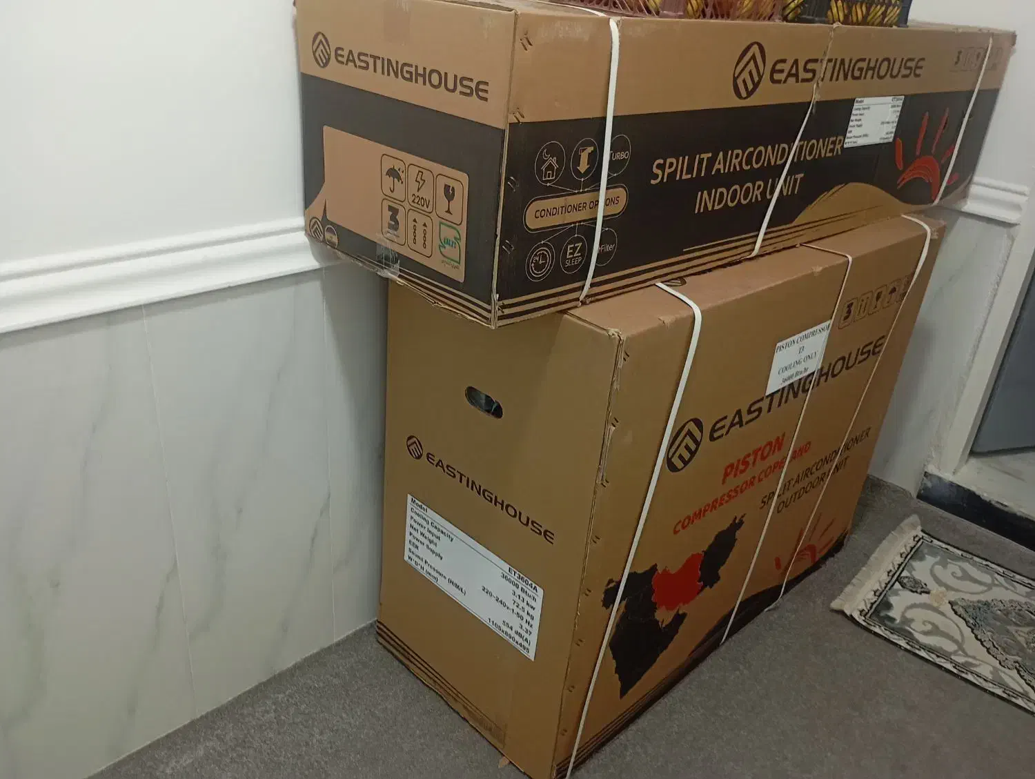 کولر گازی استینگ هاوس 36000|کولر گازی و فنکوئل|یاسوج, |دیوار