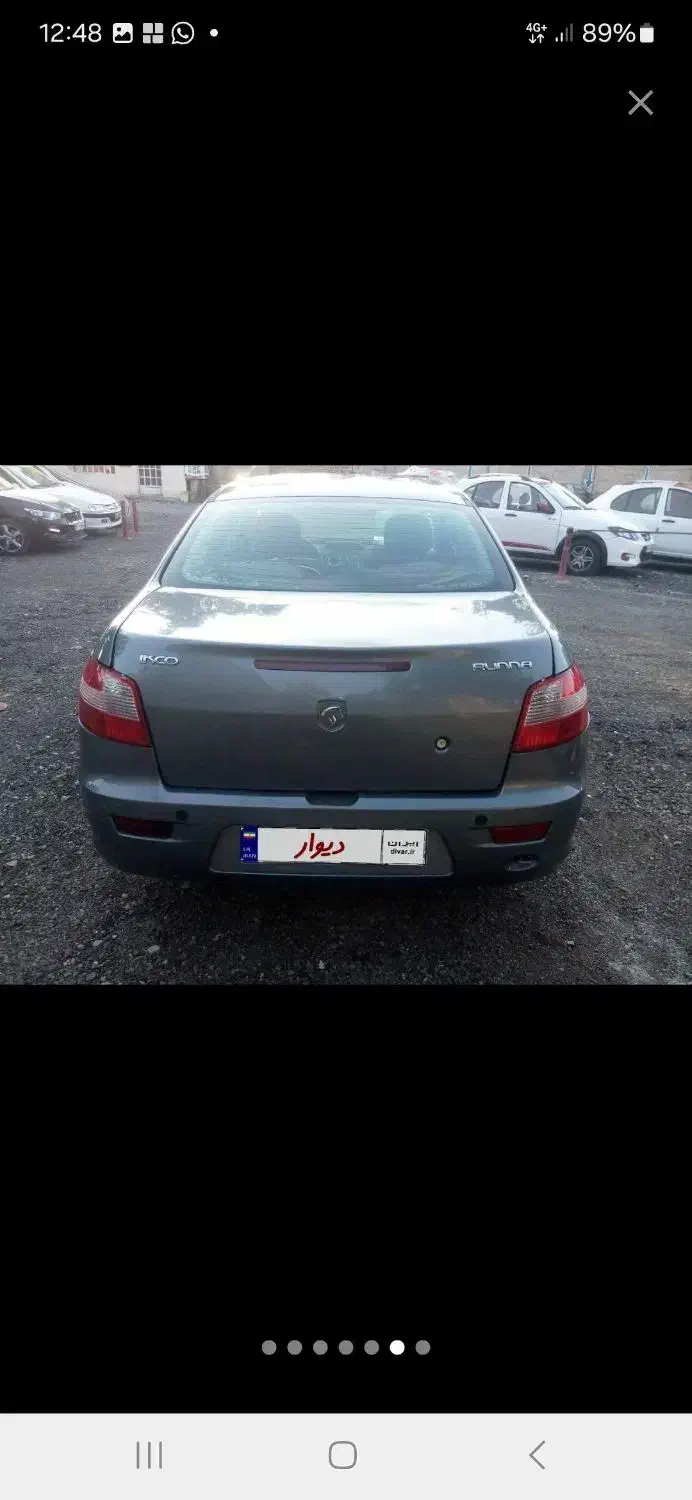 رانا LX مدل ۹۳|خودرو سواری و وانت|کرج, کوی کارمندان شمالی|دیوار