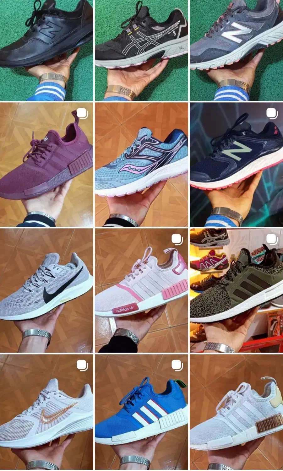 کتانی اورجینال خارجی استوک|کیف، کفش، کمربند|سراب, |دیوار