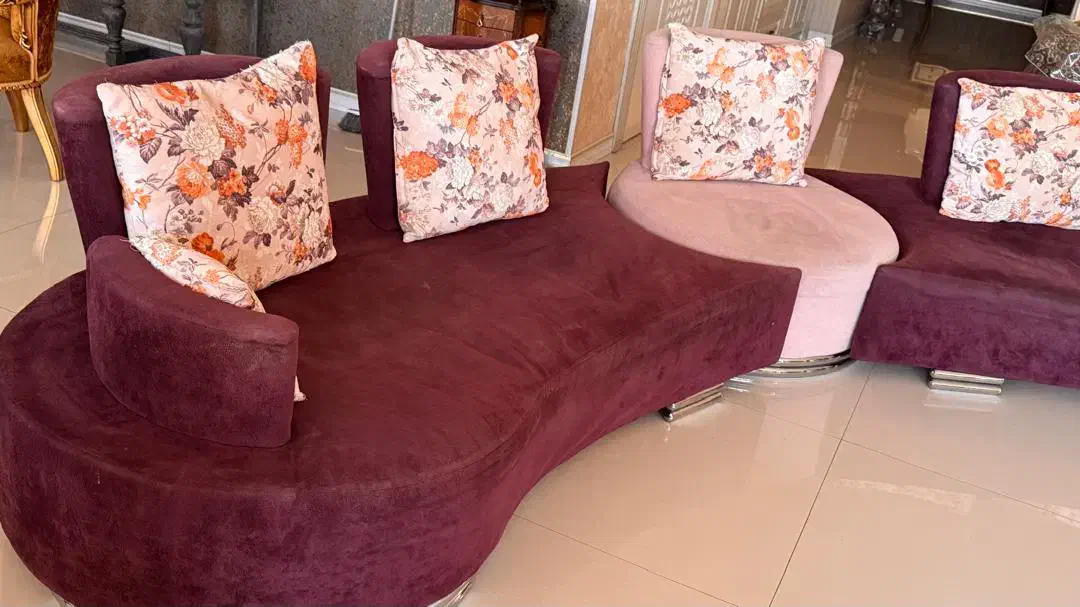 مبل راحتی ال|مبلمان خانگی و میز عسلی|مشهد, نیروی هوایی|دیوار