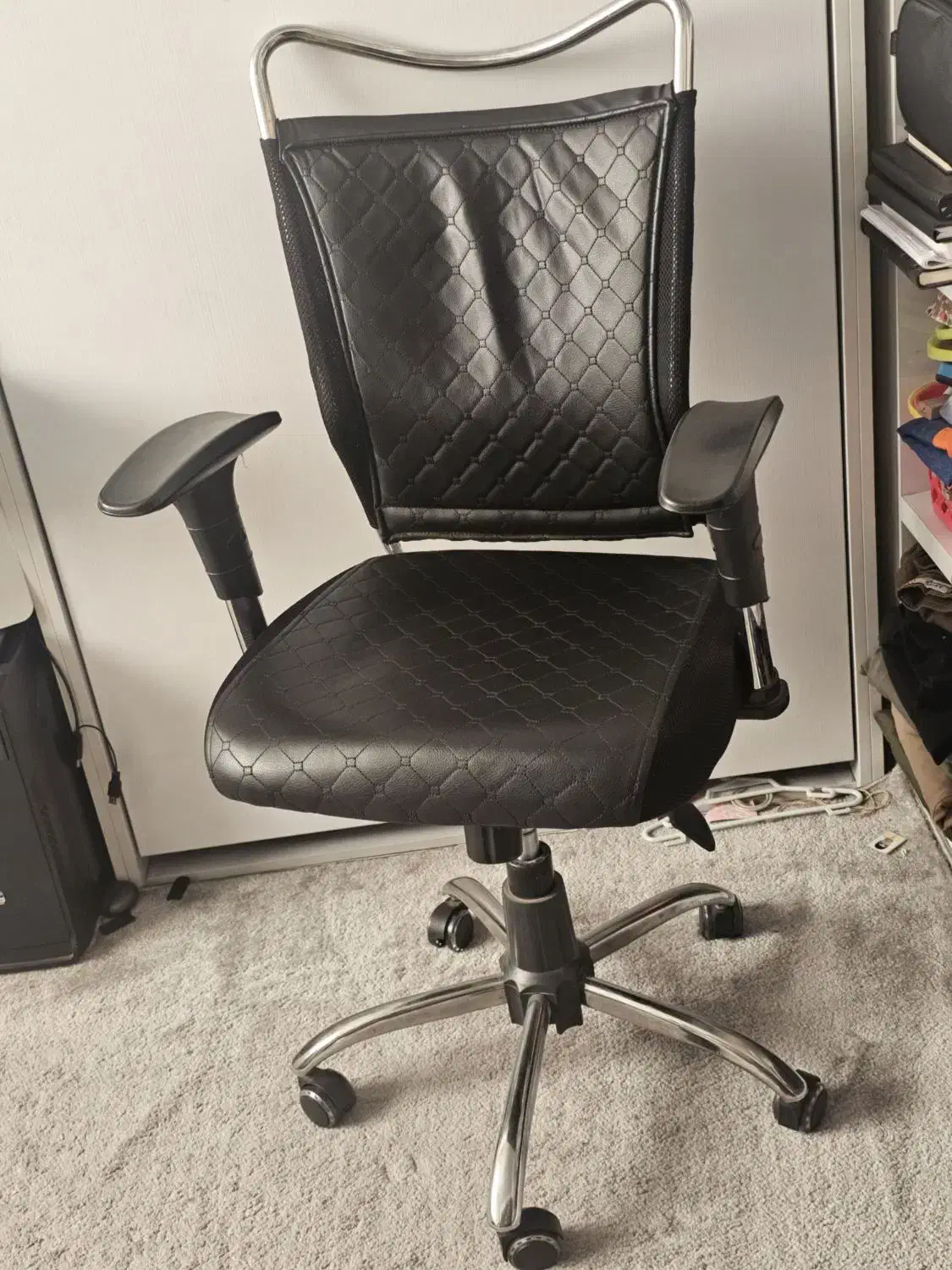 صندلی چرخ دار حالت اداری|صندلی و نیمکت|ری, سیزده آبان|دیوار