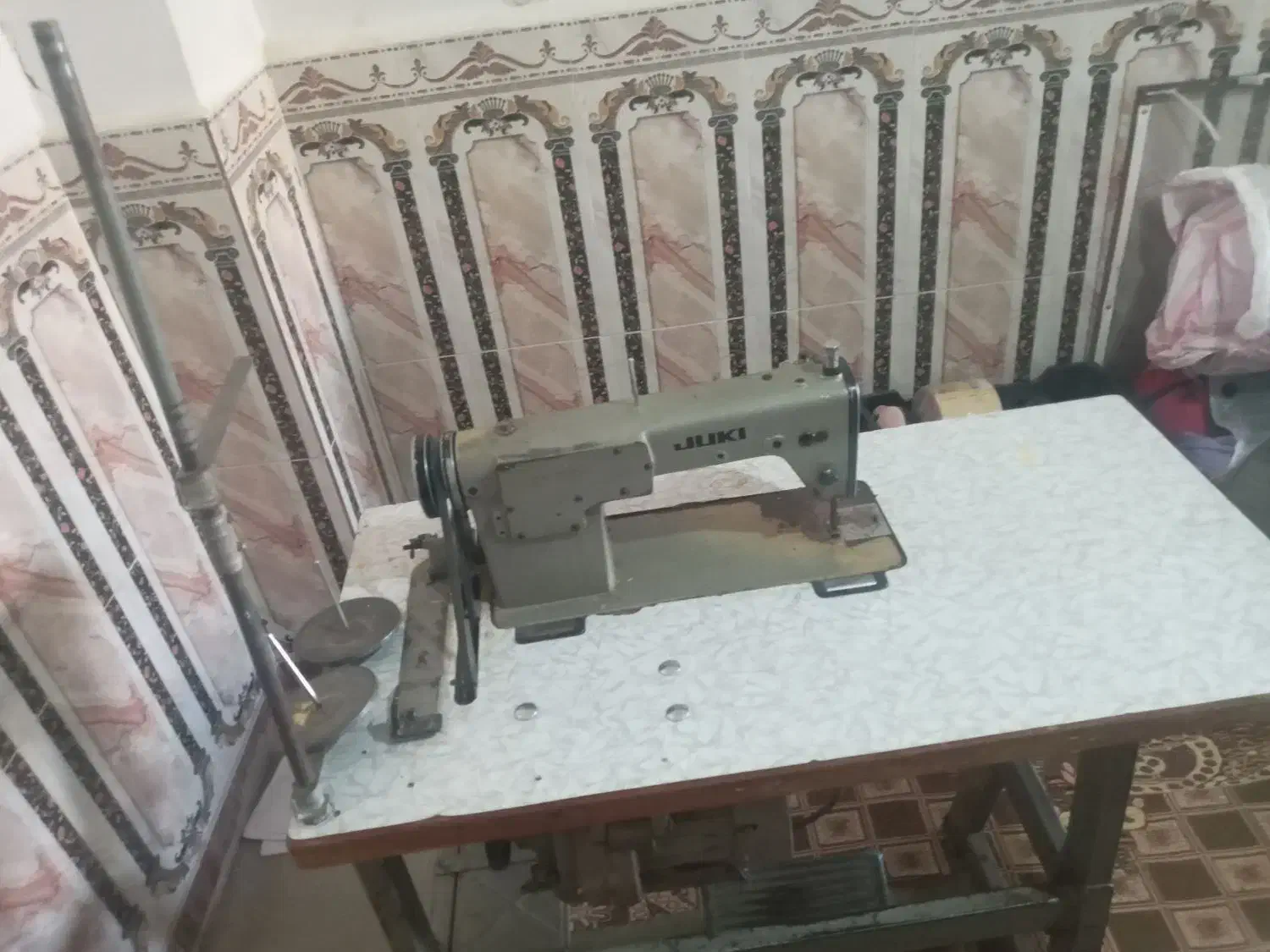 چرخ خیاطی JUKI|چرخ خیاطی و ریسندگی|خزل, |دیوار