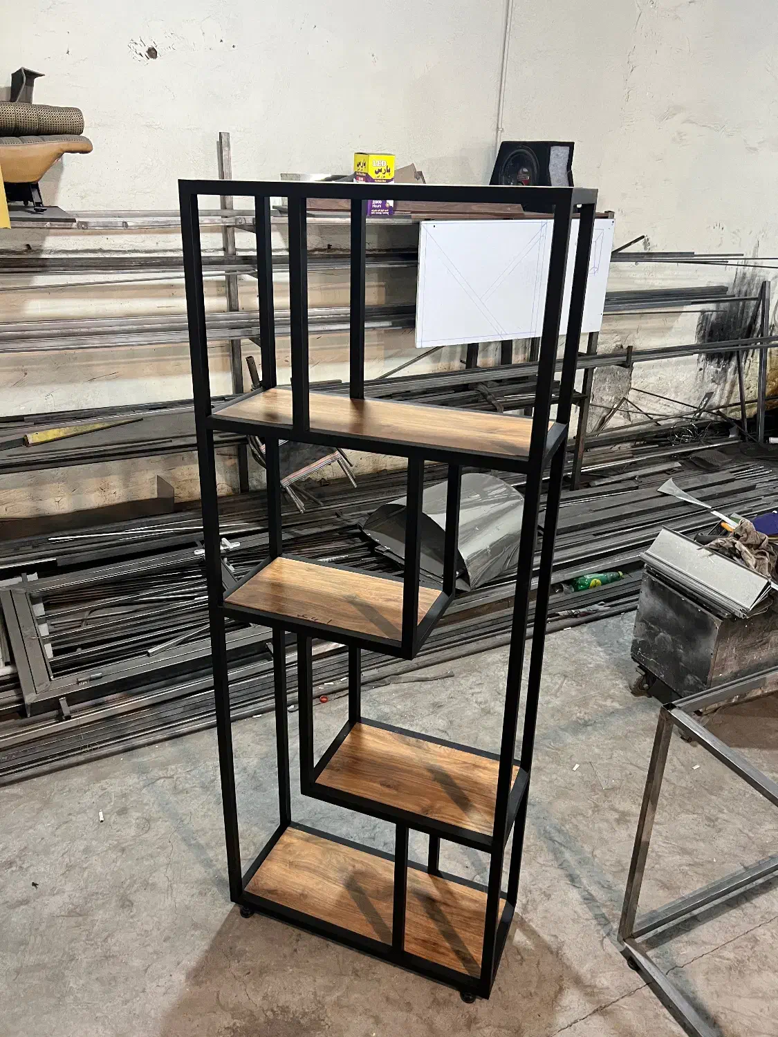 قفسه و کتابخانه|کتابخانه، شلف، قفسههای دیواری|تبریز, |دیوار