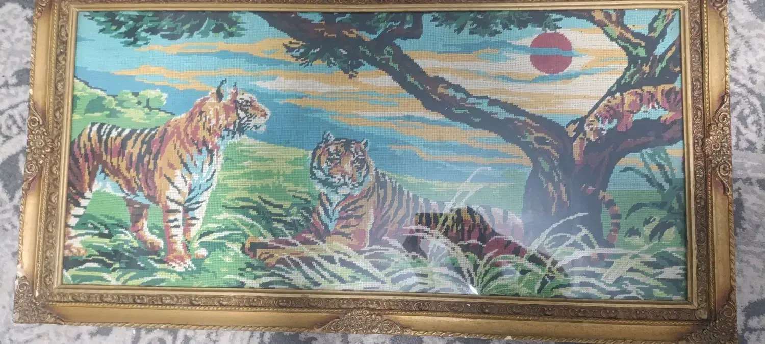 تابلو کوبلن کار دست|تابلو فرش|فردیس, قریشی|دیوار