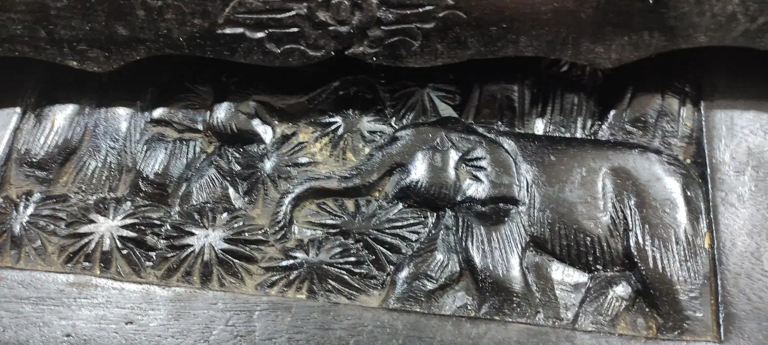 میزعسلی سه تایی منبت کاردست تایلندی قدیمی|مبلمان خانگی و میز عسلی|شیراز, ابیوردی|دیوار