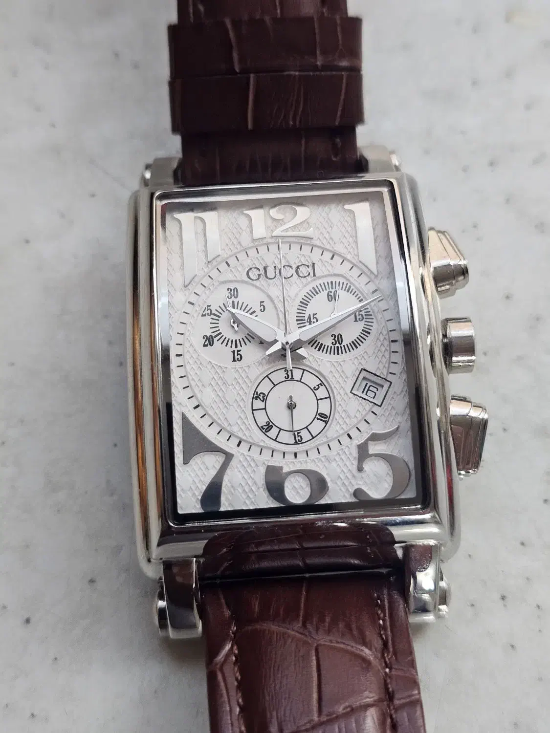 ساعت گوچی ۳موتوره سوئیسی  آکبند  آرام گرد|ساعت|تهران, شادآباد|دیوار