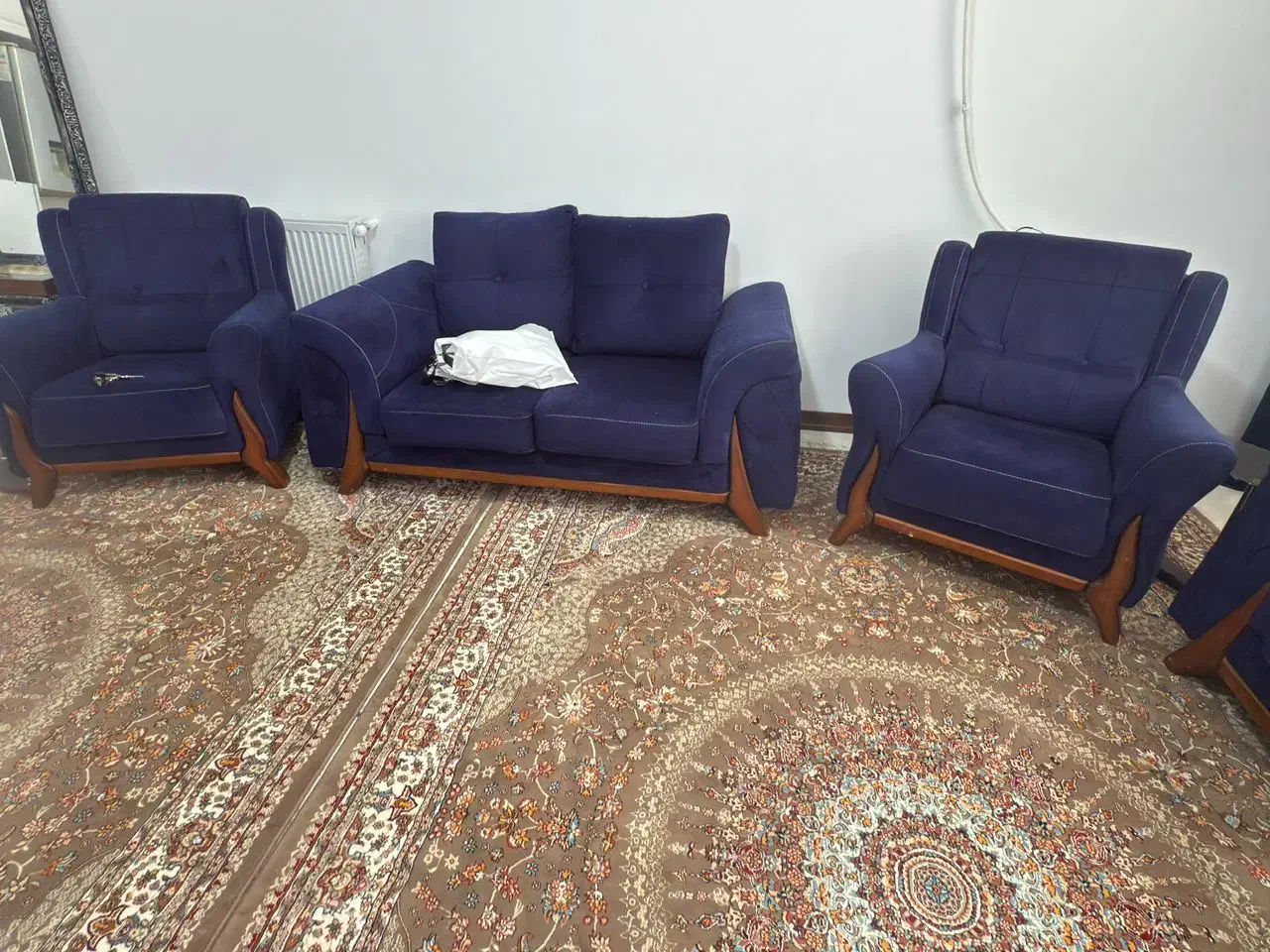 مبل راحتی 7نفره|مبلمان خانگی و میز عسلی|پاکدشت, پاکدشت (مامازند)|دیوار