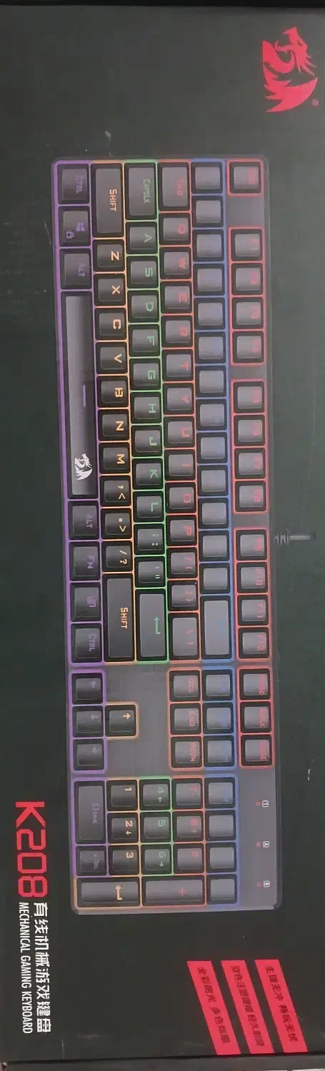 کییورد ریزر k208|قطعات و لوازم جانبی رایانه|کرج, کوی کارمندان جنوبی|دیوار