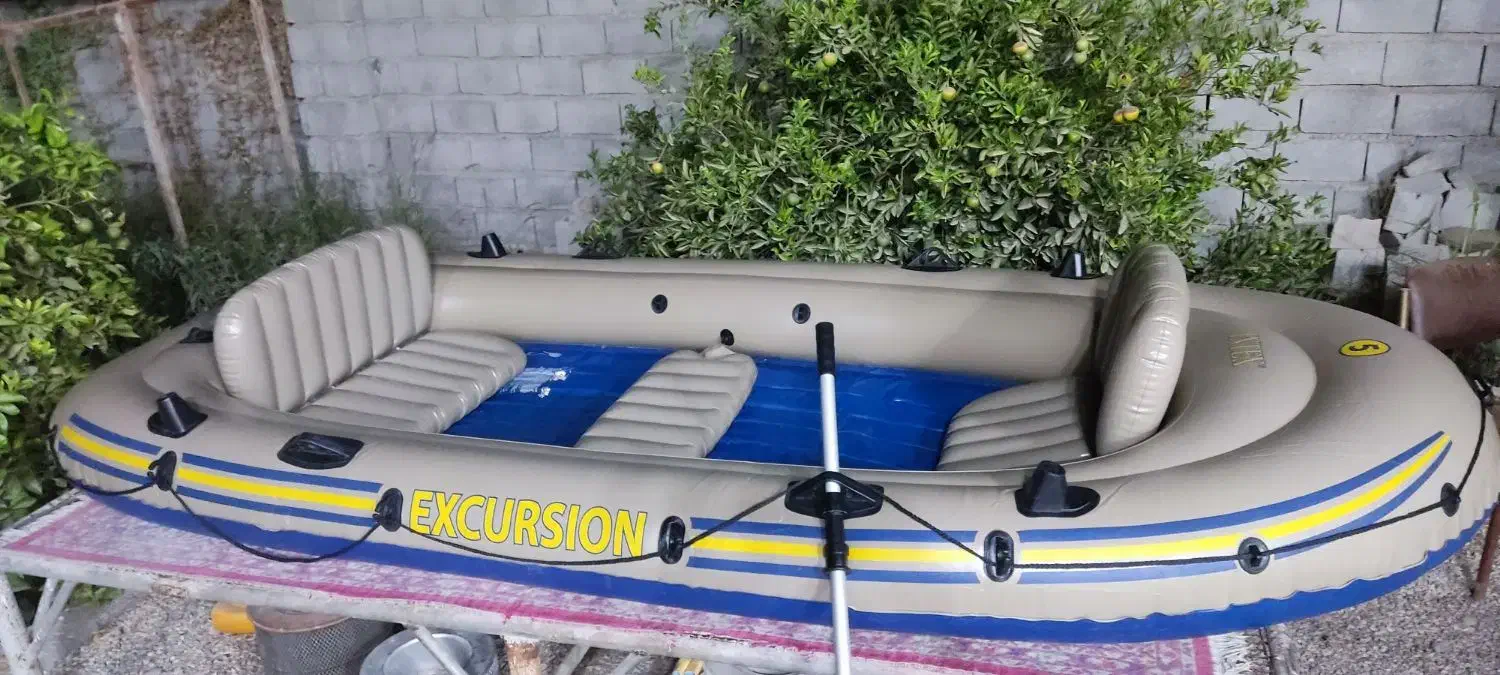 قایق بادی اصل آمریکایی|قایق و سایر وسایل نقلیه|دزفول, |دیوار