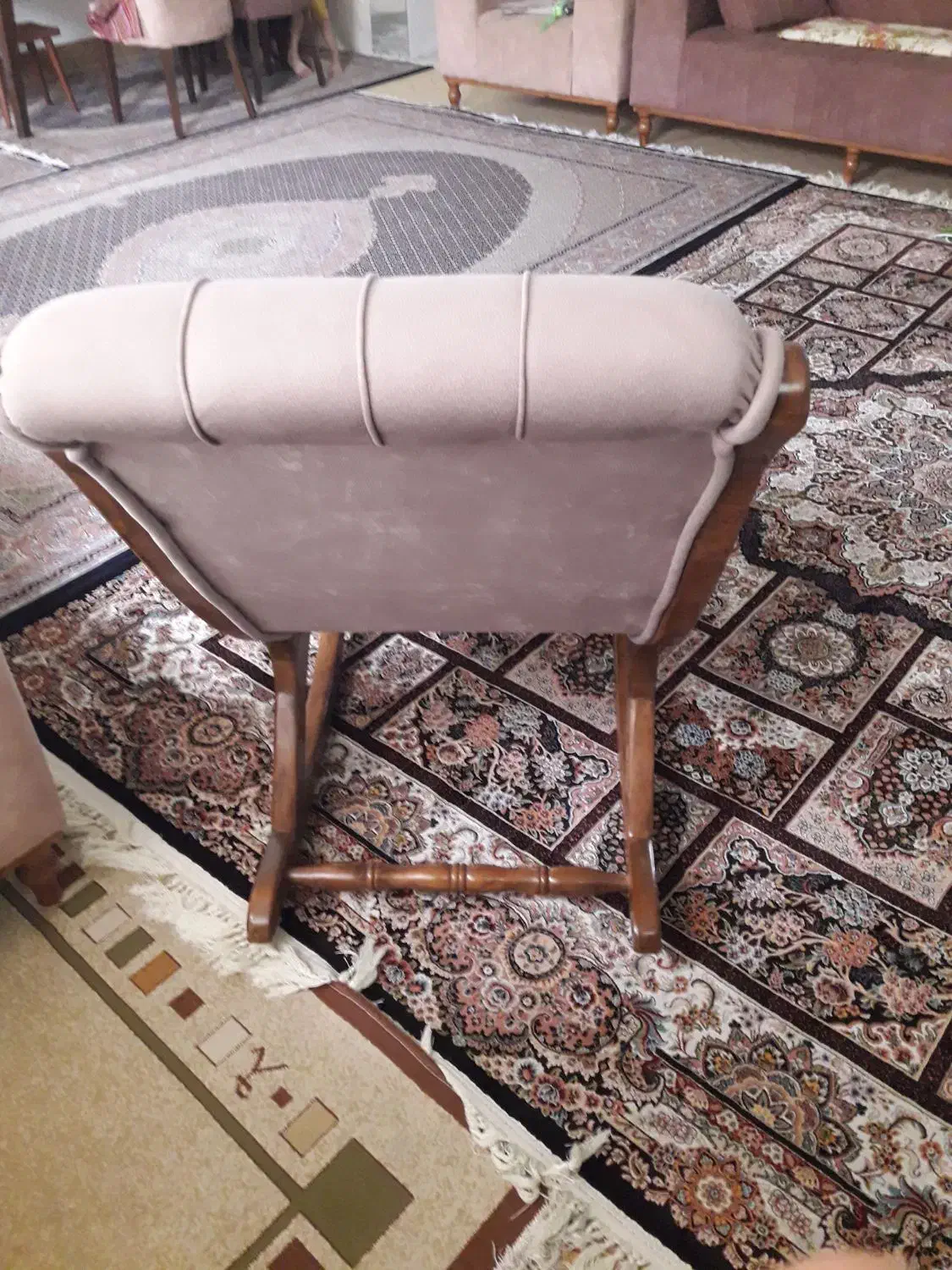 راکی بی نظیر دست ساز  چوب و پارچه اصل|صندلی و نیمکت|رشت, سعدی (تختی)|دیوار