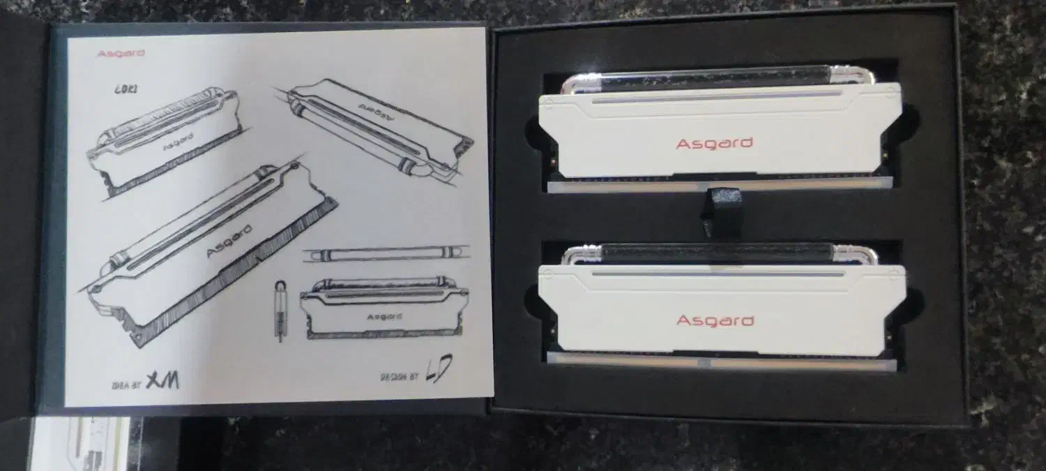 RAM Asgard Loki W3 16GB Dual 3600MHz CL18|قطعات و لوازم جانبی رایانه|آبادان, |دیوار