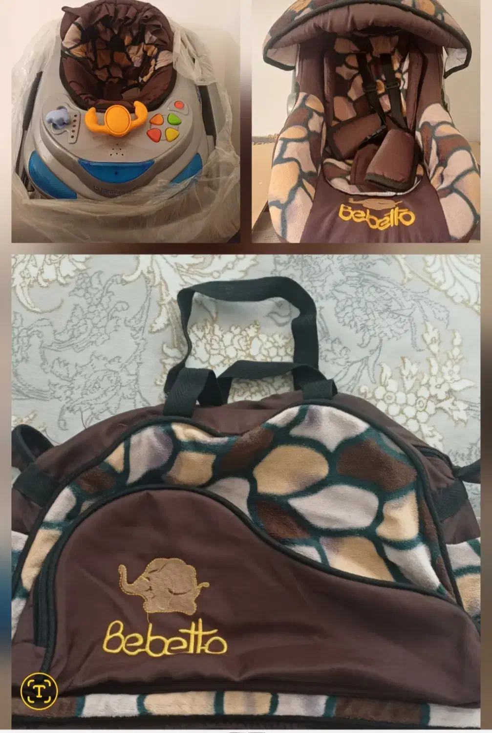 ست روروئک و کریر|کالسکه و لوازم جانبی|تهران, یافت‌آباد|دیوار