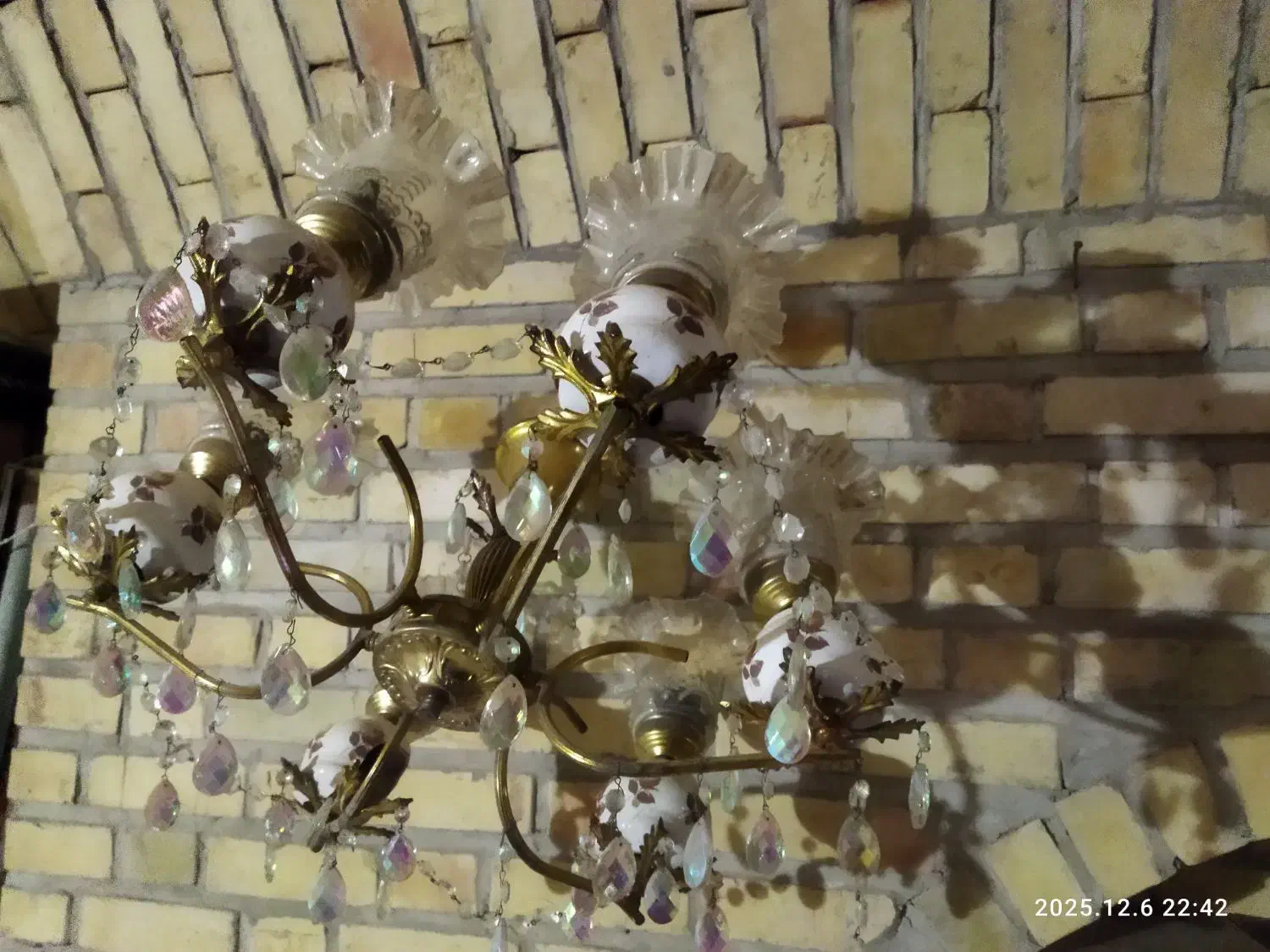 فروش دو عدد لوستر|لوستر و چراغ آویز|یزد, |دیوار