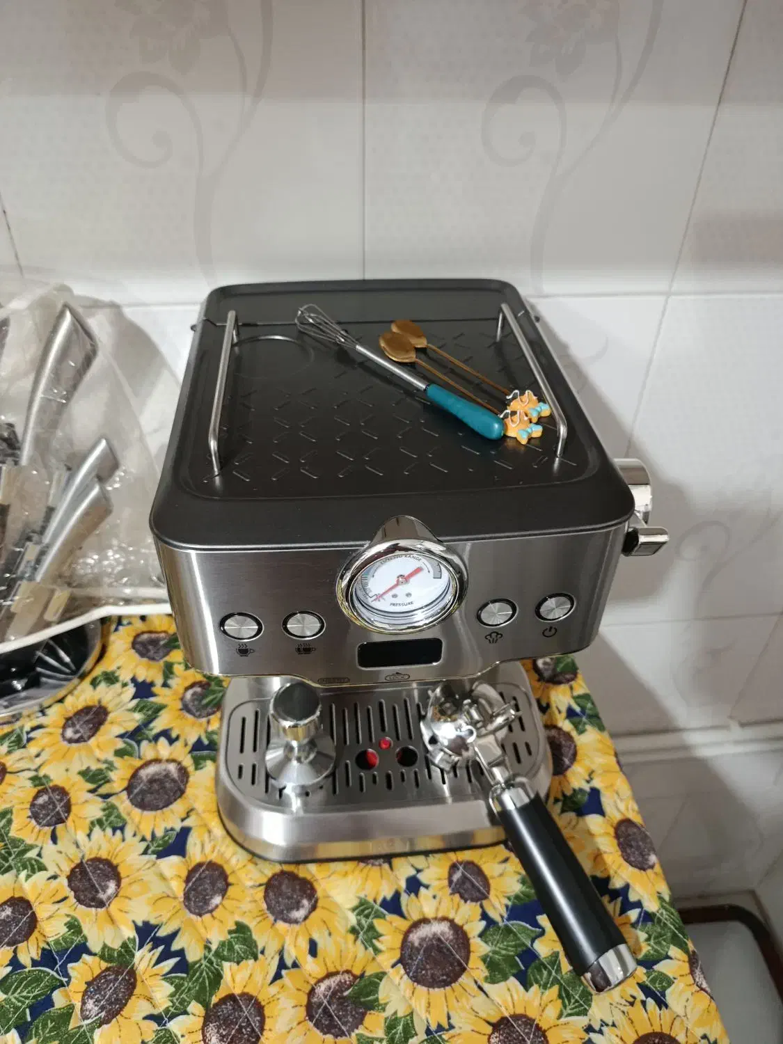 اسپرسو ساز حرفه ای نیمه صنعتی|سماور، چای‌ساز، قهوه‌ساز|بناب, |دیوار