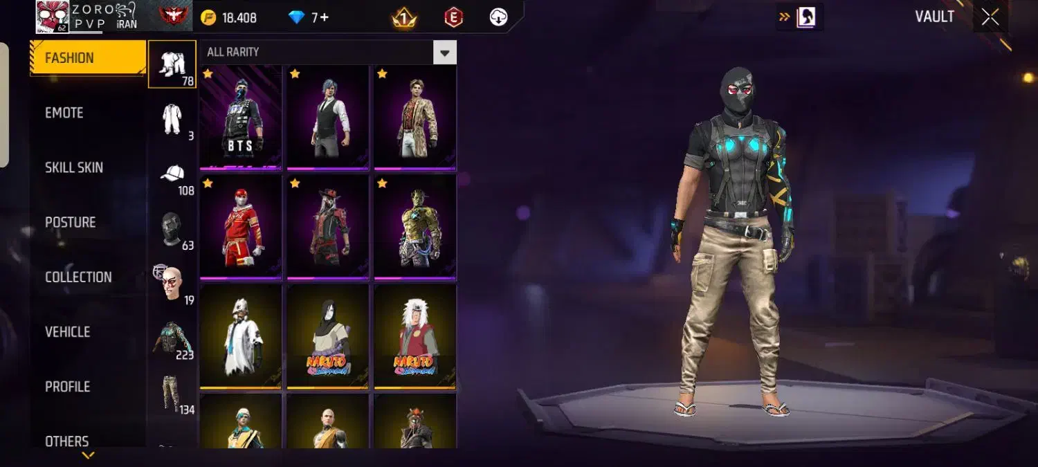 اکانت فری فایر|کنسول، بازی ویدئویی و آنلاین|برازجان, |دیوار