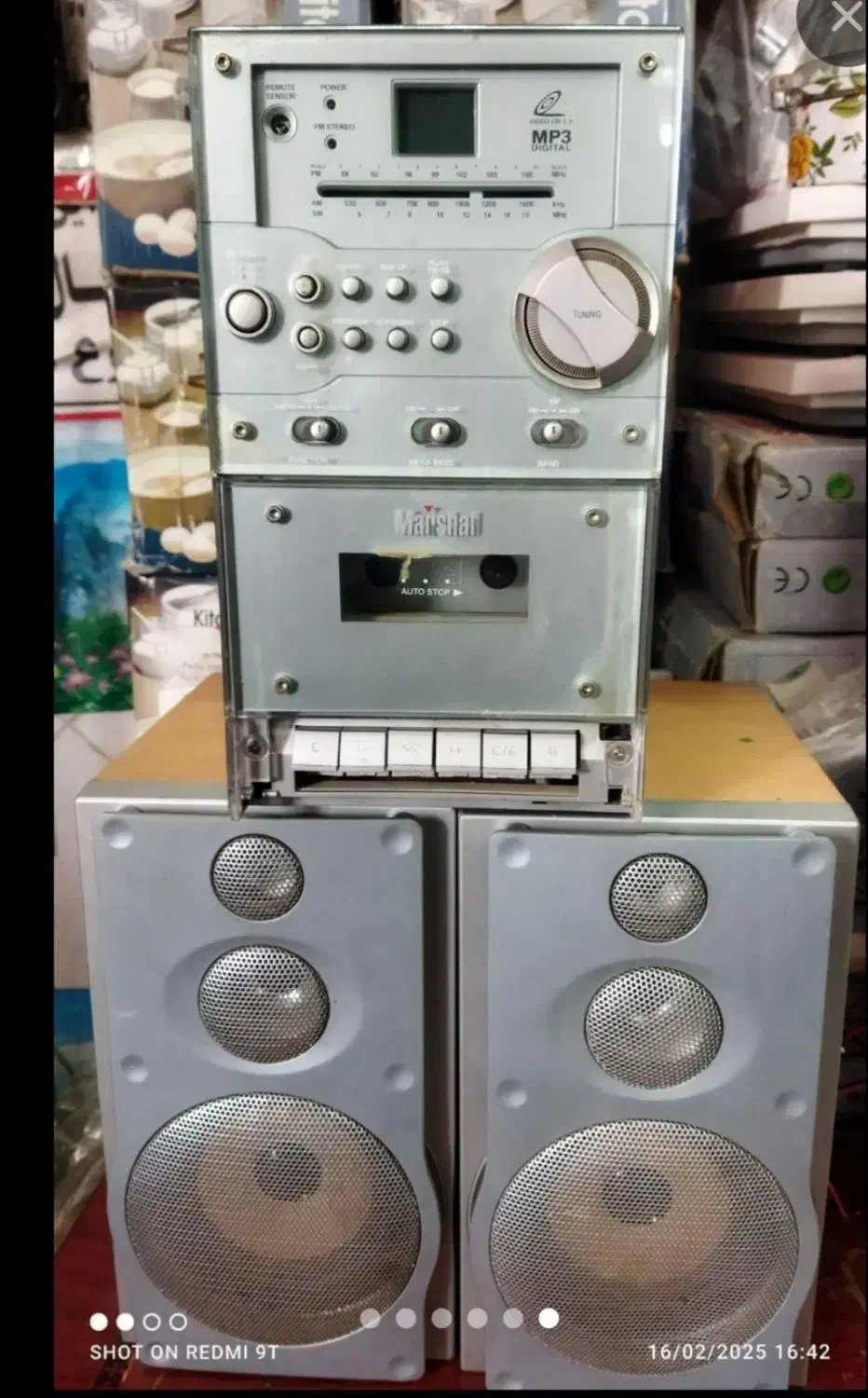 ۳ عدد رادیو ظبط سی دی خور باتخفیف فوری|سیستم صوتی خانگی|ورامین, ورامین|دیوار