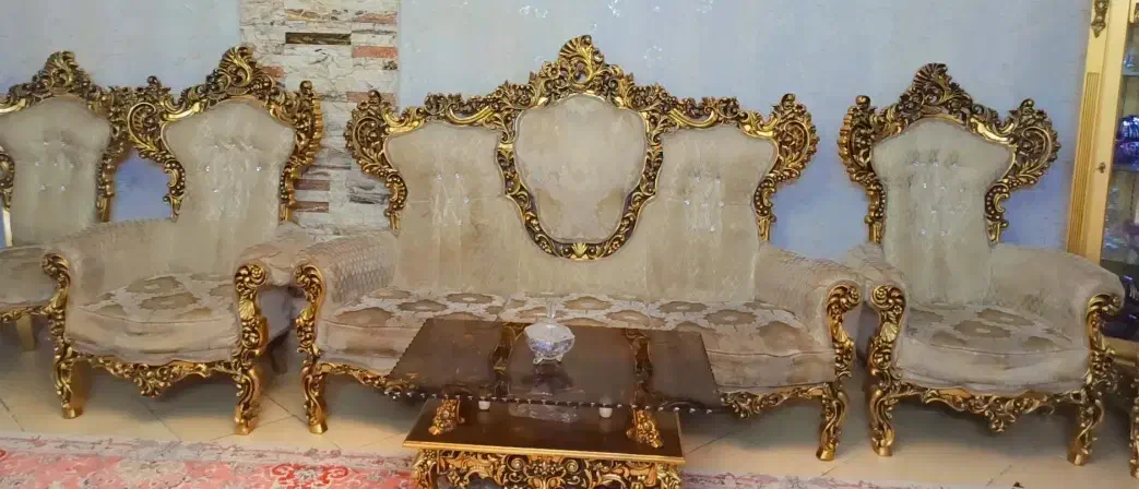 مبل سلطنتی|مبلمان خانگی و میز عسلی|تهران, ابوذر|دیوار