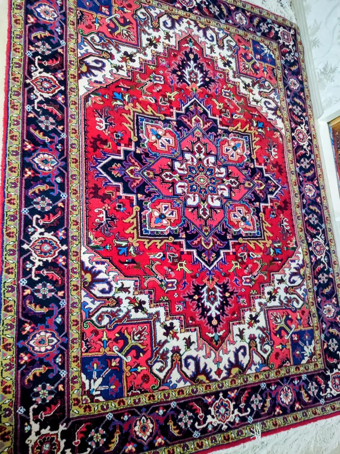 فرش تاجری هریس 6 متری|فرش|تبریز, |دیوار