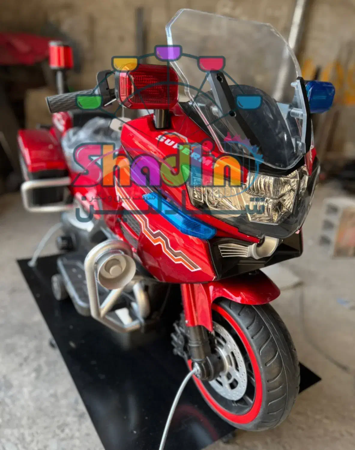 تکان دهنده موتور/سایزبزرگ/خانه کودک،مهد/شادلین|اسباببازی|اصفهان, قلعه طبره|دیوار