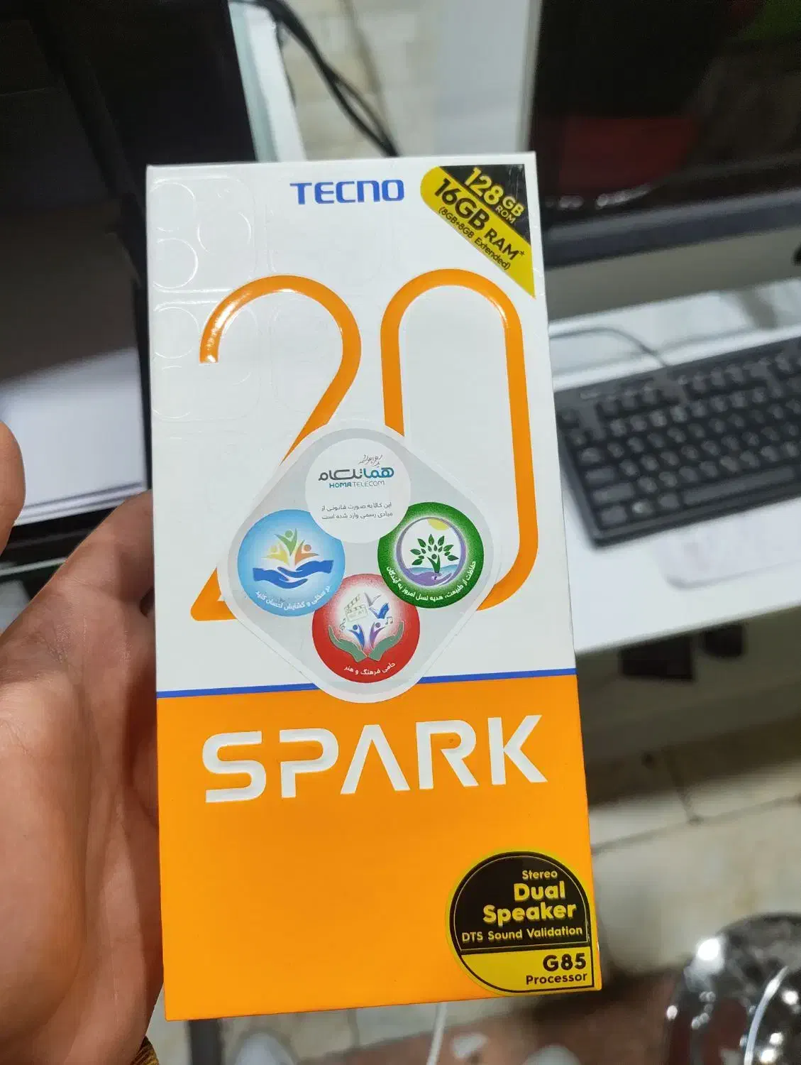 گوشی تکنو رم ۱۶ ۱۲۸ گیگ|موبایل|اسلامشهر, شهرک مفیدی|دیوار