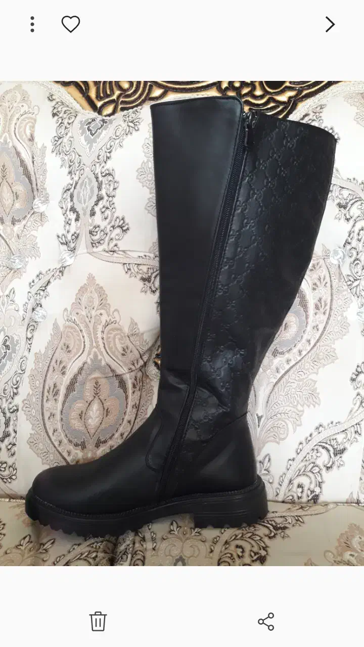 بوت ساق بلند چرم|کیف، کفش، کمربند|خرم‌آباد, |دیوار