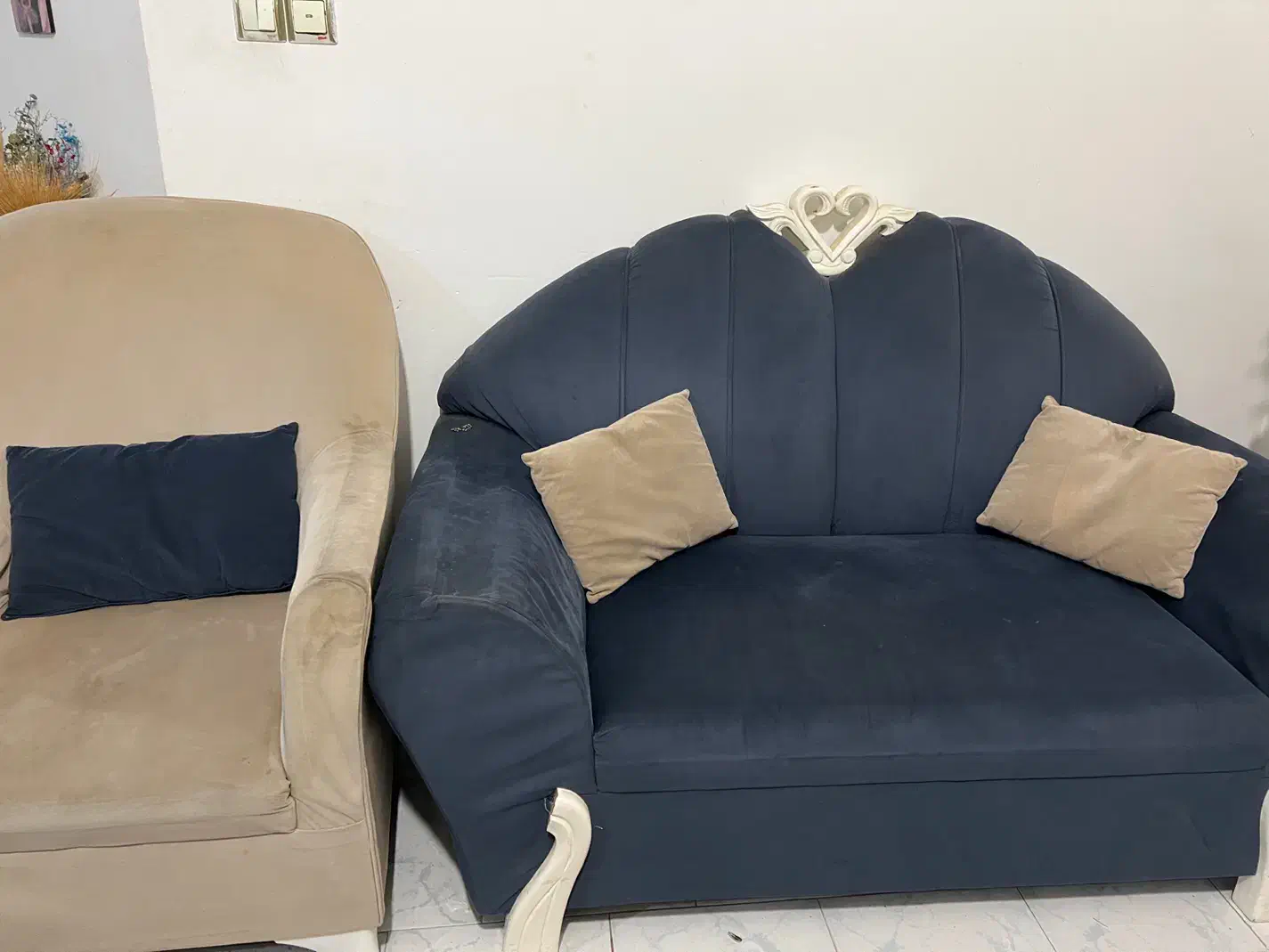 مبل۷نفره|مبلمان خانگی و میز عسلی|رشت, دروازه لاکان|دیوار