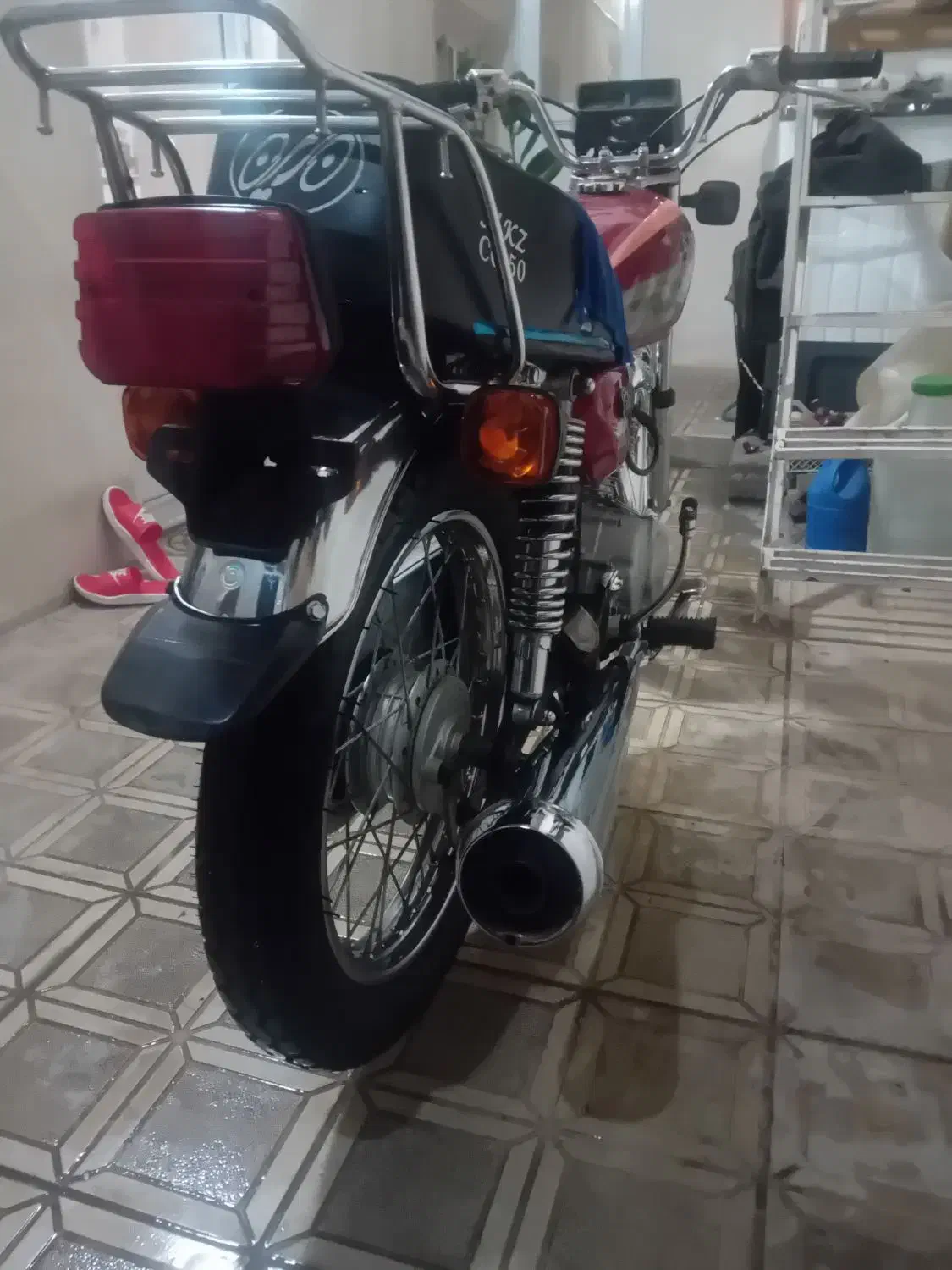 باسلام فروشه یک دستگاه موتورسیکلت|موتورسیکلت|سقز, |دیوار