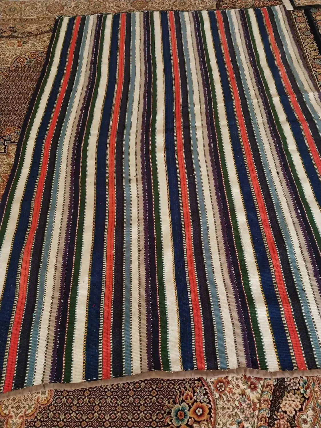 پالاز،دست باف،سالم.کم استفاده شده|گلیم، جاجیم، گبه|اردبیل, |دیوار