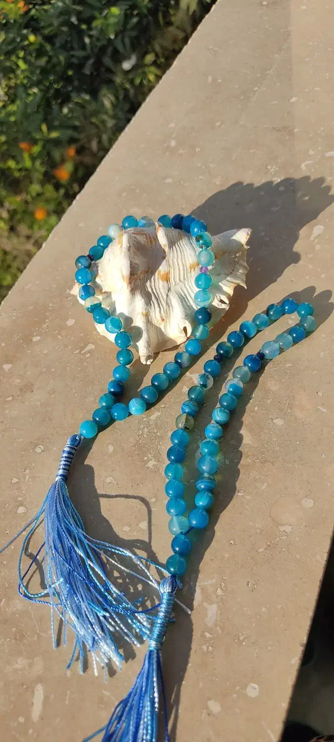 تسبیح سنگ عقیق و حدید|جواهرات|ساری, |دیوار