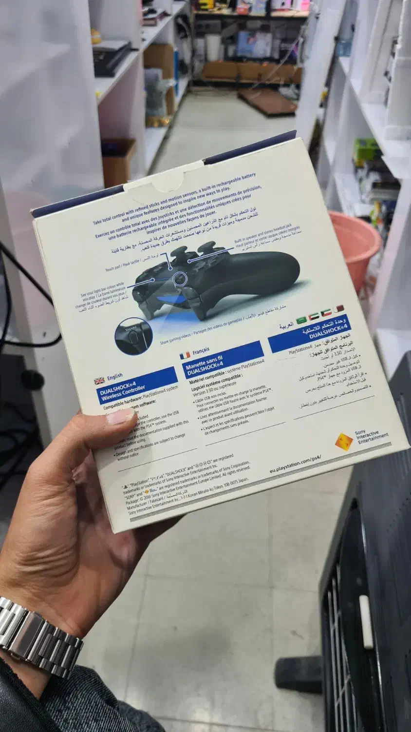 دسته اصلی ps4 اسلیم|کنسول، بازی ویدئویی و آنلاین|کرمانشاه, |دیوار