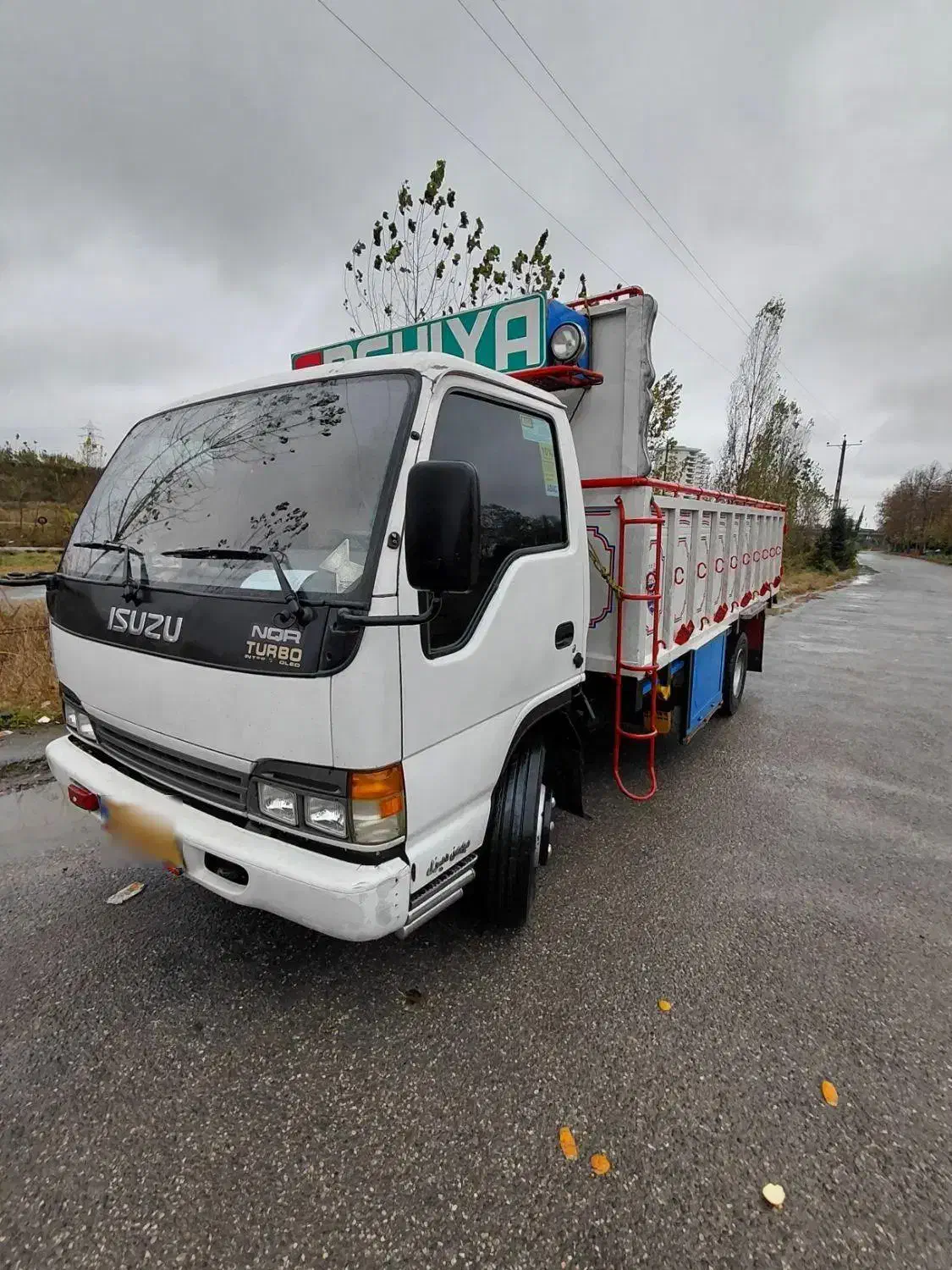 ایسوزو ۴چراغ ۸۴ بی رنگ پلمپ|خودرو سنگین|کیاکلا, |دیوار