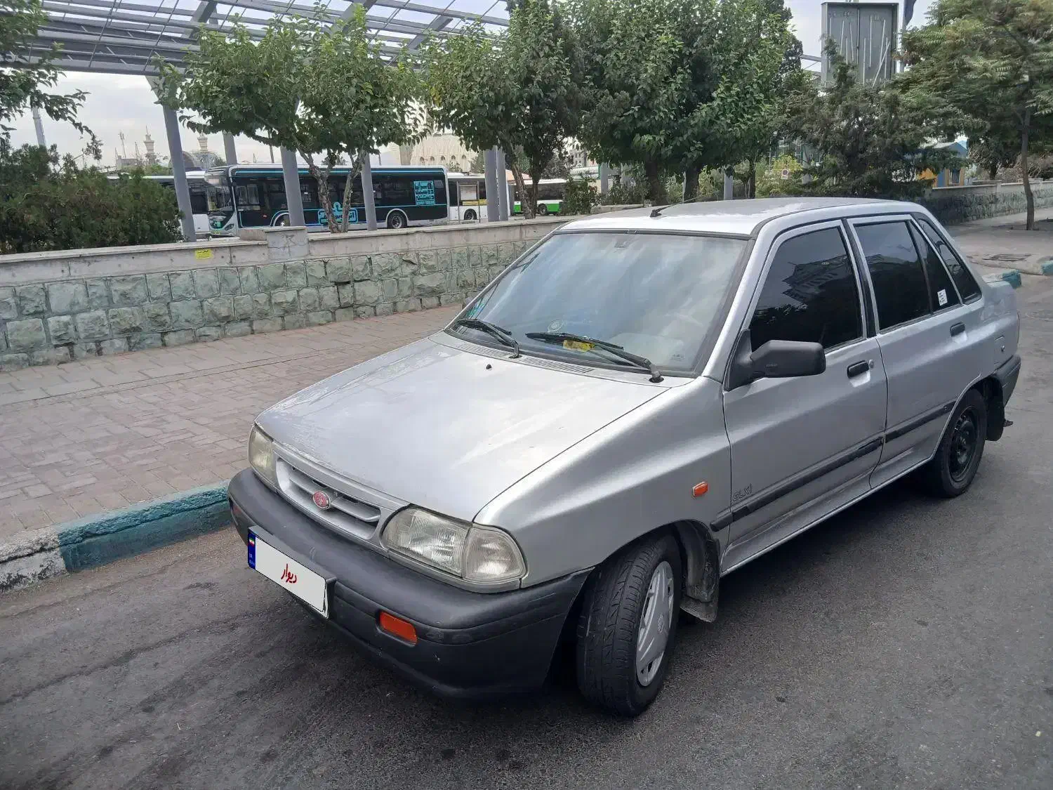 پراید نقره ای متالیک مدل ۸۵|خودرو سواری و وانت|تهران, فردوسی|دیوار